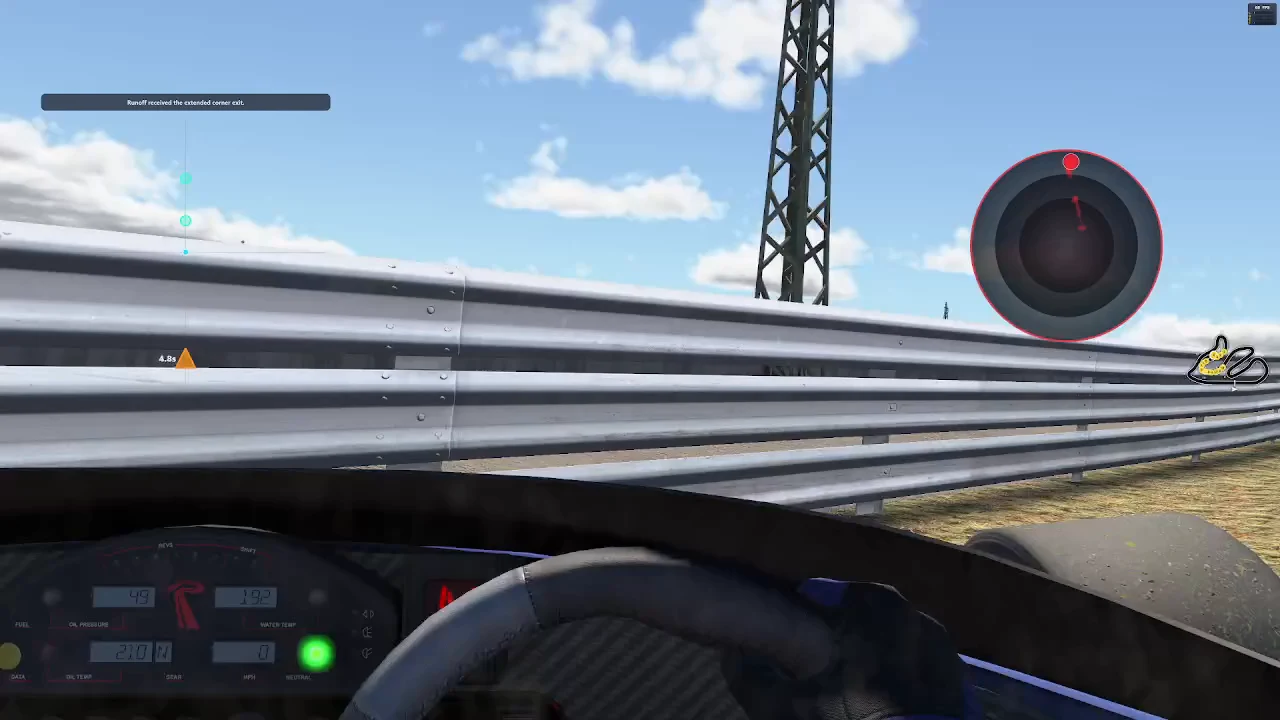 Lynx Vector wreck-it quip after heavier race trouble in iRacing
